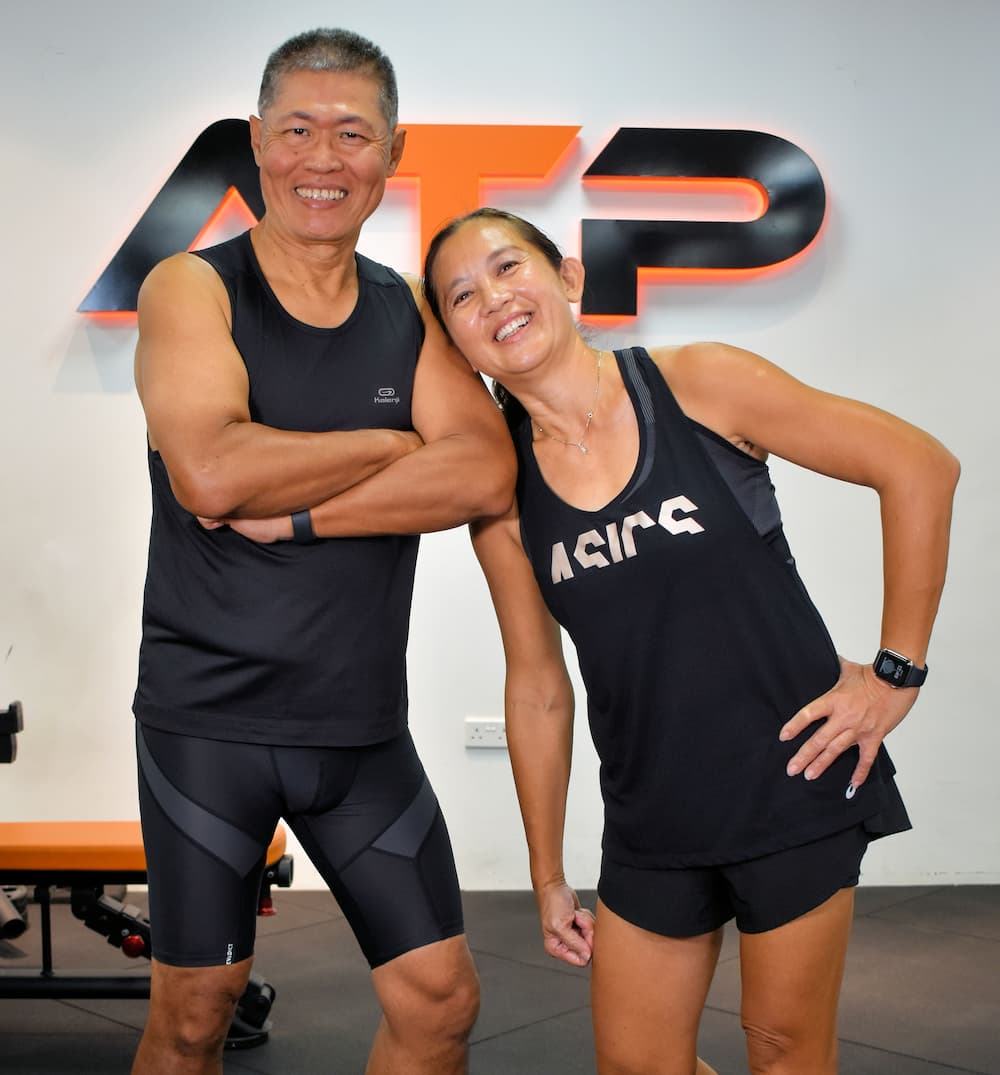 40kg weight loss for Shirley and LT ATP Personal Training