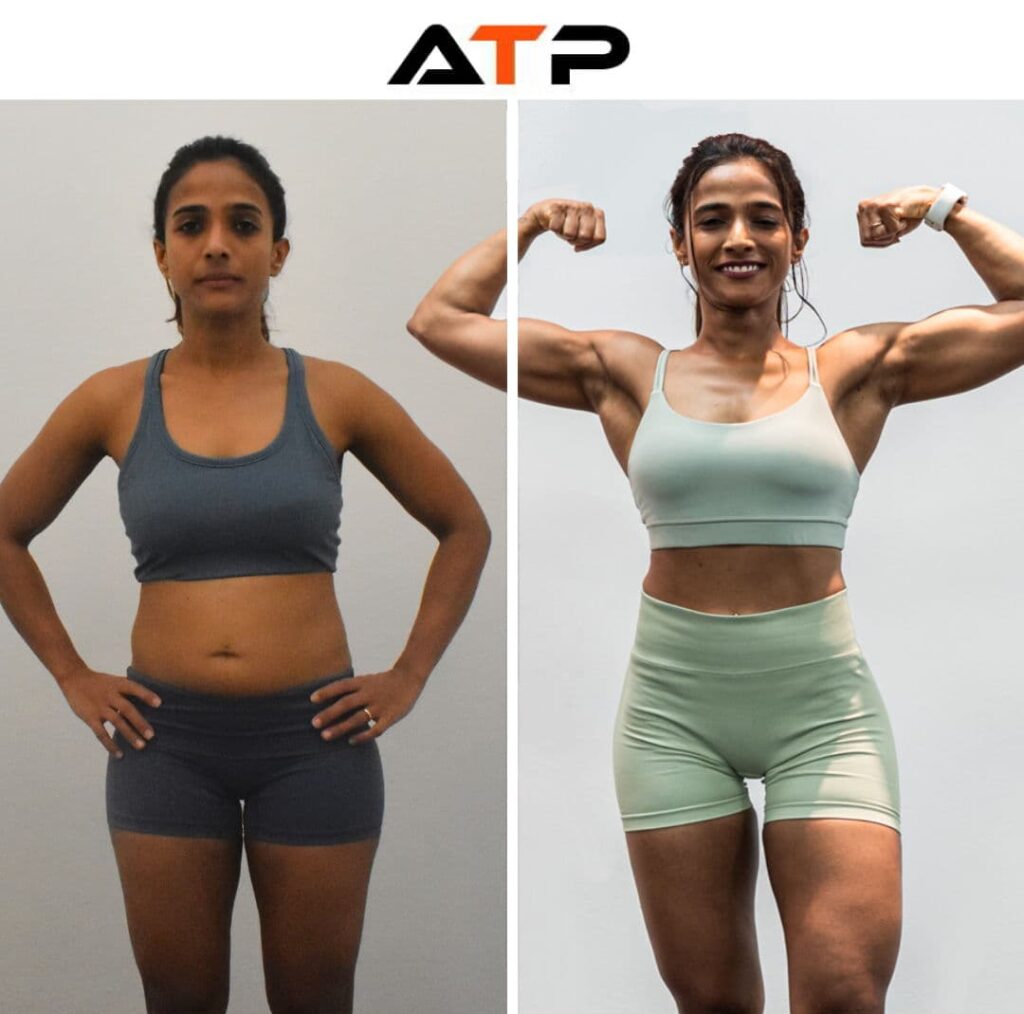 Kethki transformation with ATP Personal Training