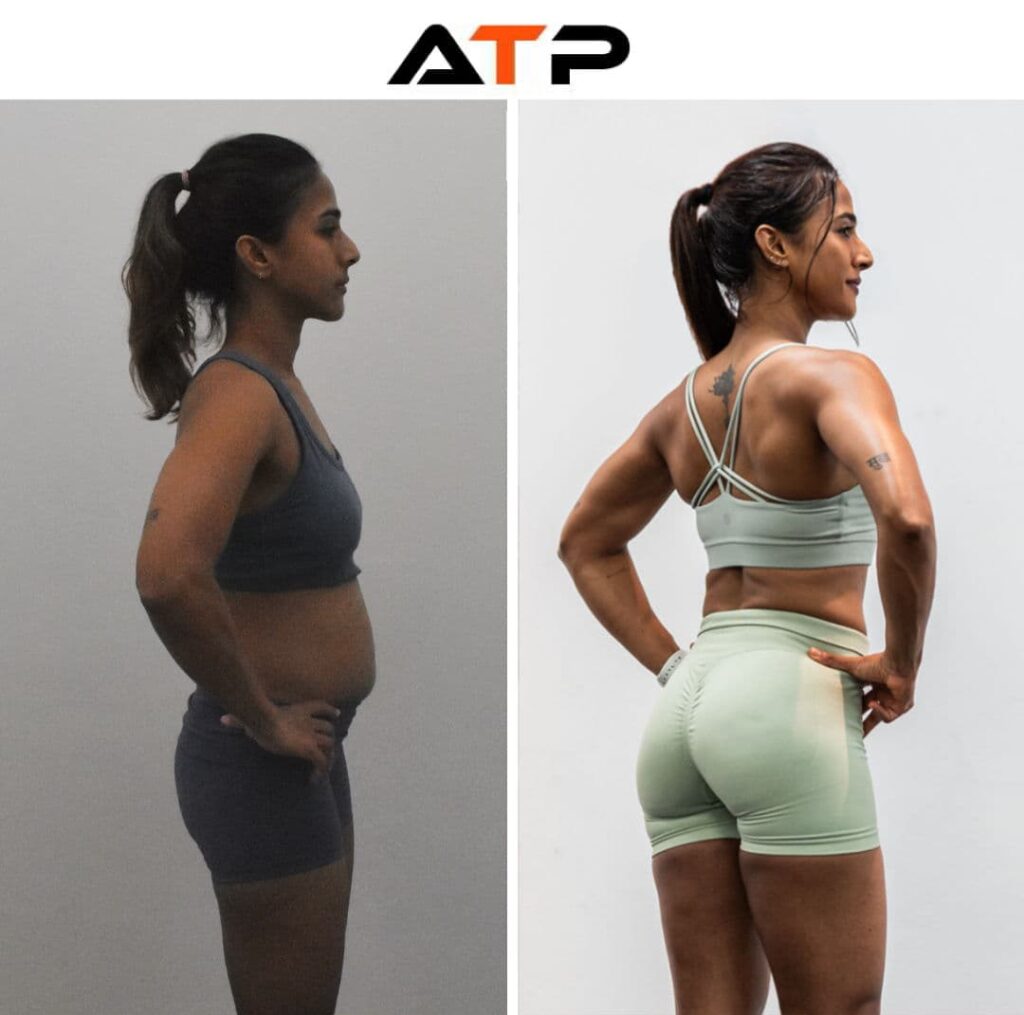Kethki transformation with ATP Personal Training