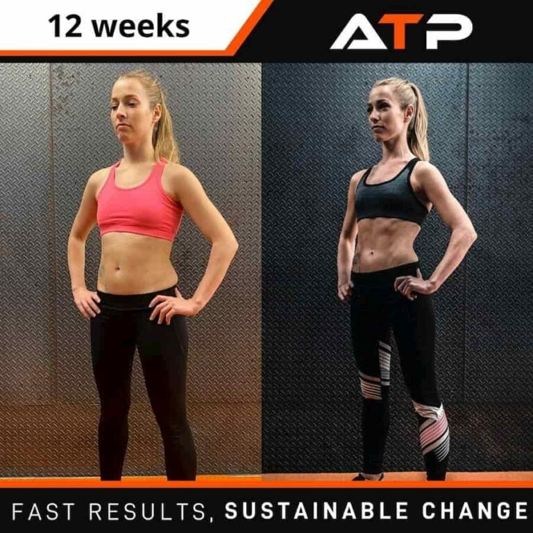 Andrea transformation with ATP Personal Training