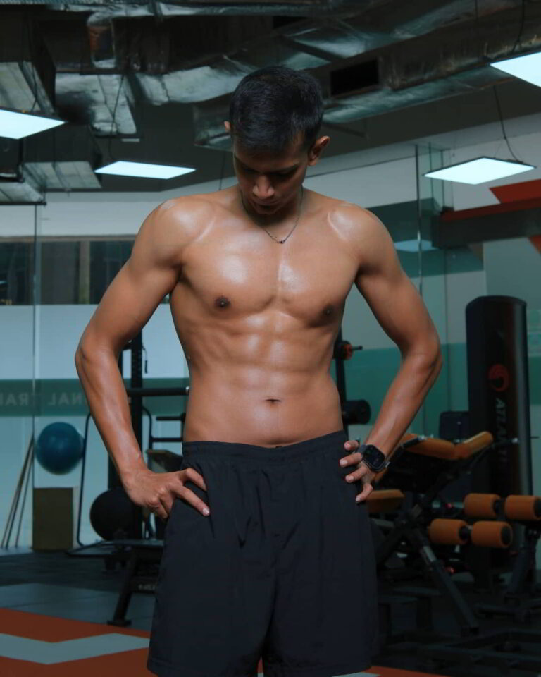 ATP client Rishi body transformation results personal training Singapore