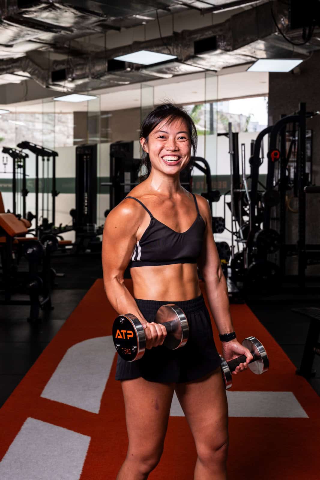 Celine Chee, personal trainer at ATP Personal Training Singapore