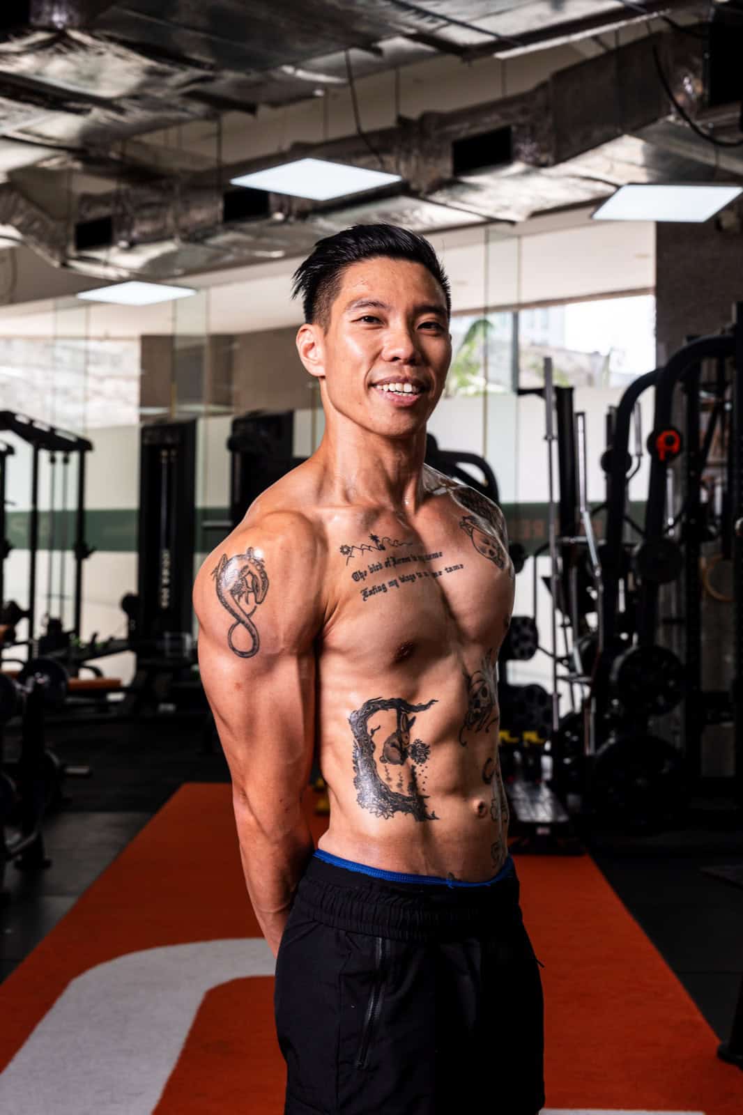 Chris Kwok, personal trainer at ATP Personal Training Singapore