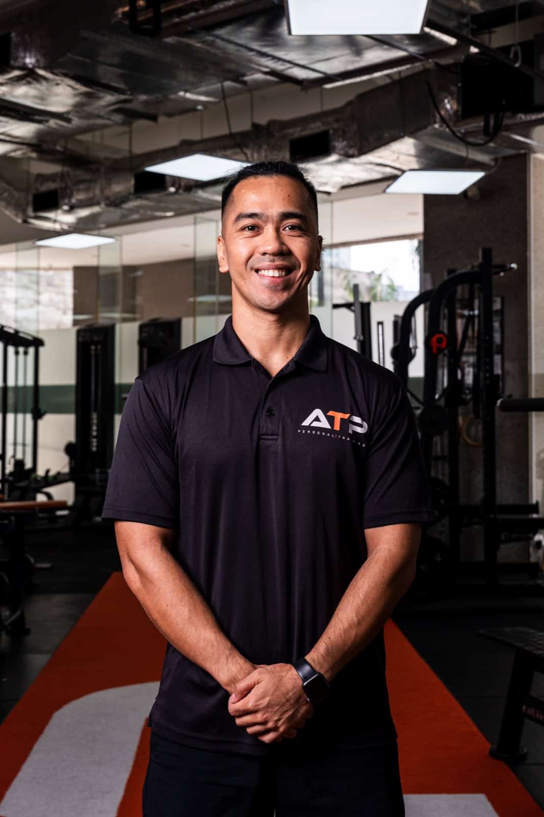 Toni Dela Cruz, personal trainer at ATP Personal Training Singapore
