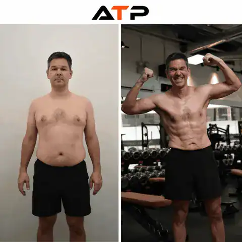 Akos before and after, ATP Personal Training