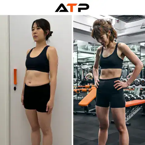 Gigi before and after, ATP Personal Training