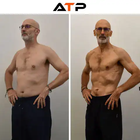 Gonzalo before and after, ATP Personal Training