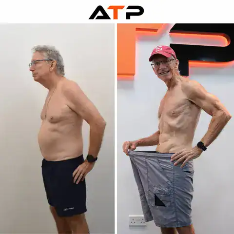 John before and after, ATP Personal Training
