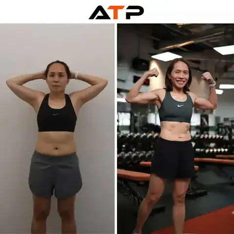 Reginah before and after, ATP Personal Training