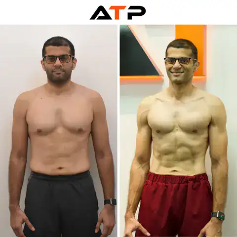 Shashank before and after, ATP Personal Training
