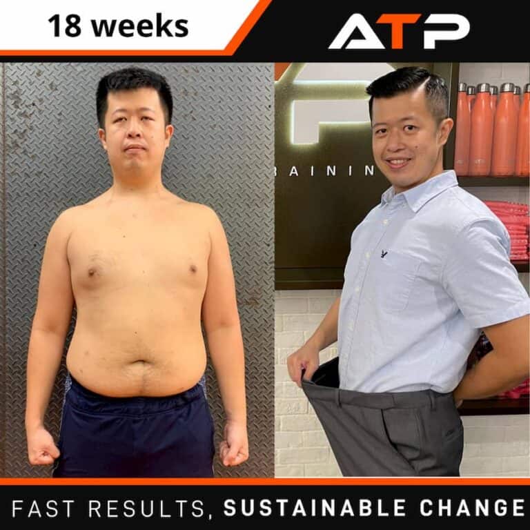 Bryan transformation with ATP Personal Training